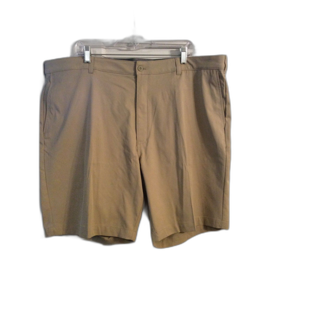 New NWT Ben Hogan Performance Shorts Tan Moisture Wicking UPF50 Mens 46"
